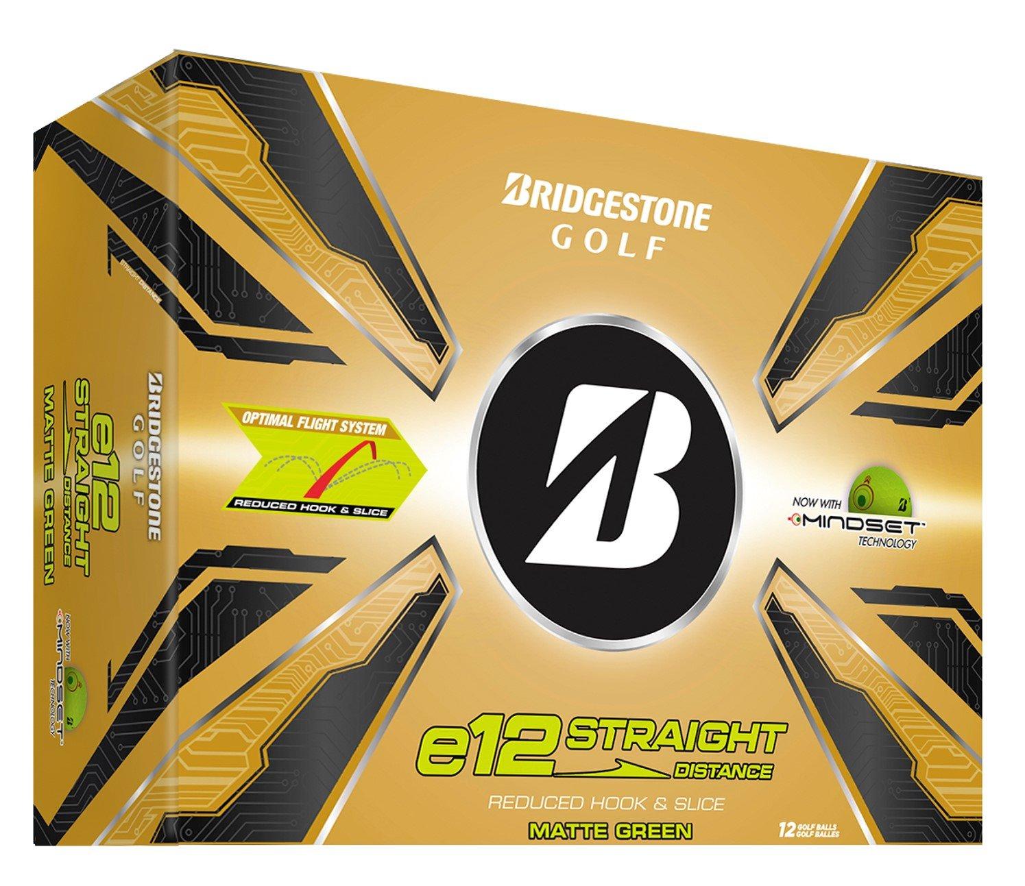 e12 Straight Matte Golf Balls | BRIDGESTONE | Golf Balls